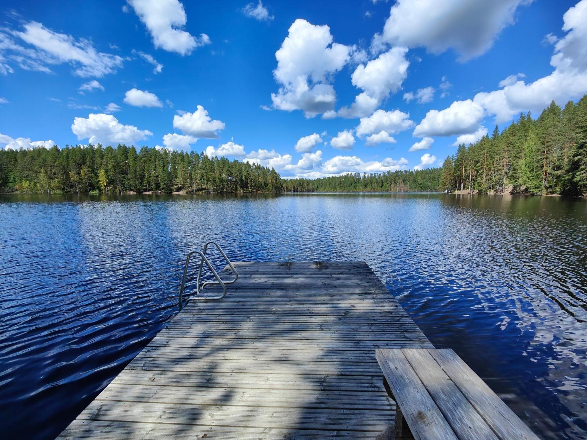 Ahvenlampi Camping Saarijarvi Exterior photo
